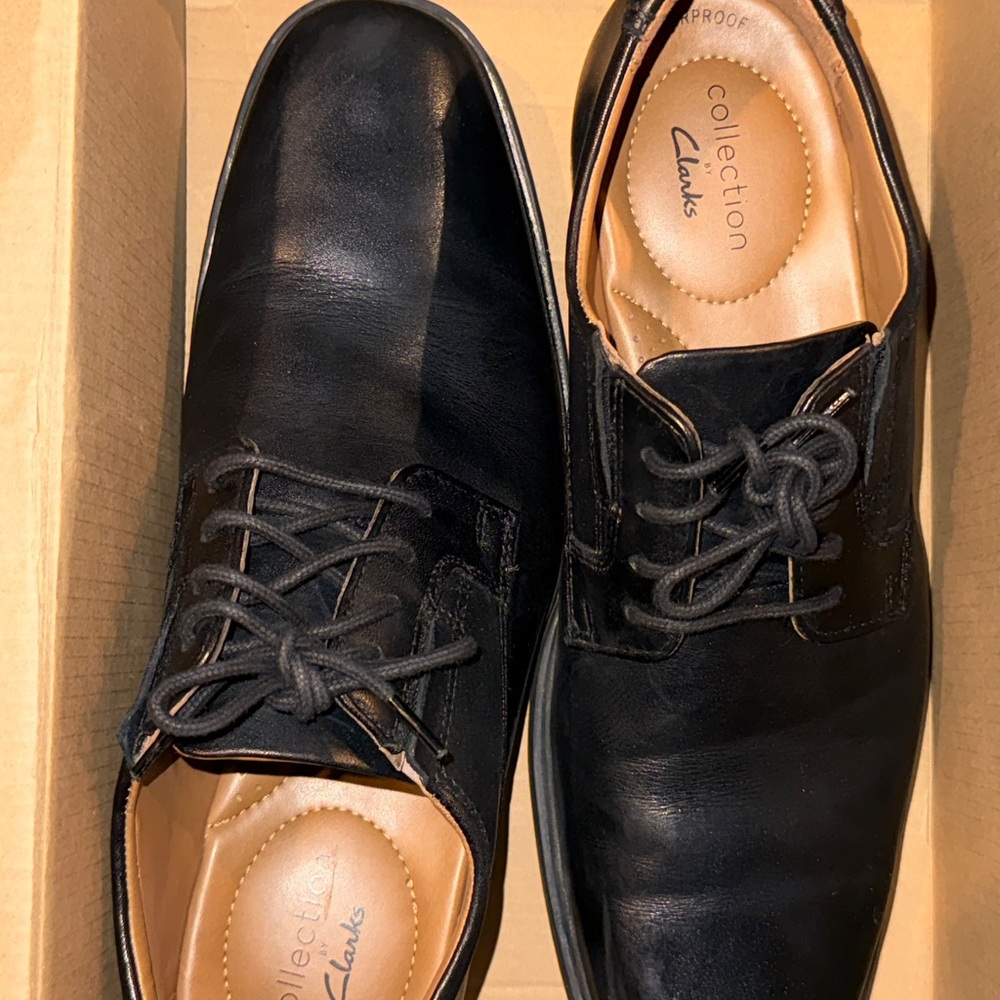Clarks Collection Tildenplain II Dress Shoes black 8 M